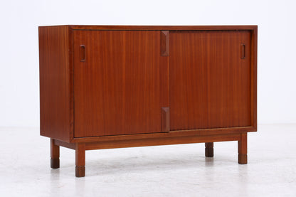 Vintage Mahagoni Kommode | 2 Schiebetüren | Mid Century