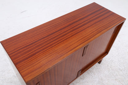 Vintage Mahagoni Kommode | 2 Schiebetüren | Mid Century