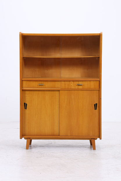 Vintage Vitrine | Mid Century | 2 Glastüren | 2 Schubladen