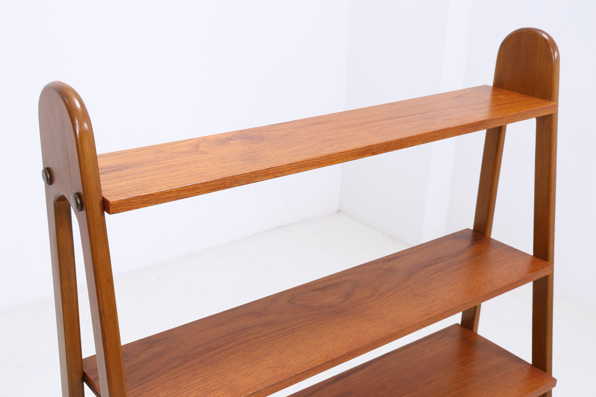 Vintage Teak Regal | Mid Century | 2 Schiebetüren | 3 Regalböden