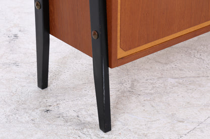 Vintage Teak Regal | Mid Century | 5 Schubladen | 1 Tür