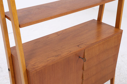 Vintage Teak Regal | Mid Century | 5 Schubladen | 1 Tür