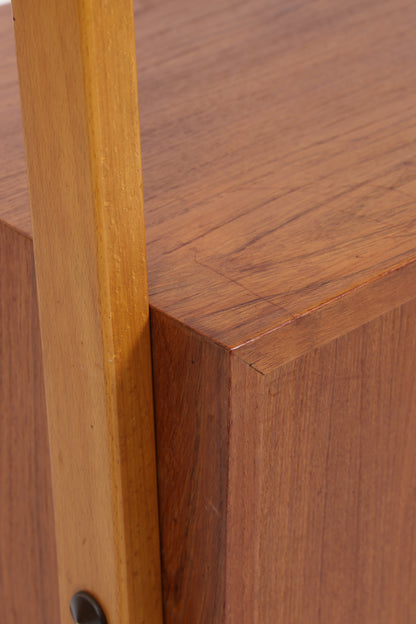 Vintage Teak Regal | Mid Century | 5 Schubladen | 1 Tür