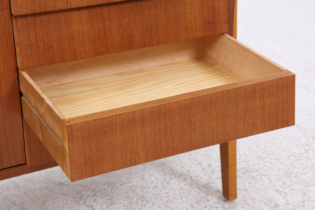 Vintage Teak Regal | Mid Century | 5 Schubladen | 1 Tür