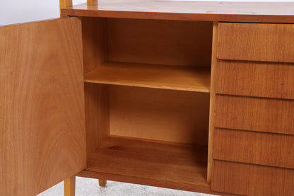 Vintage Teak Regal | Mid Century | 5 Schubladen | 1 Tür