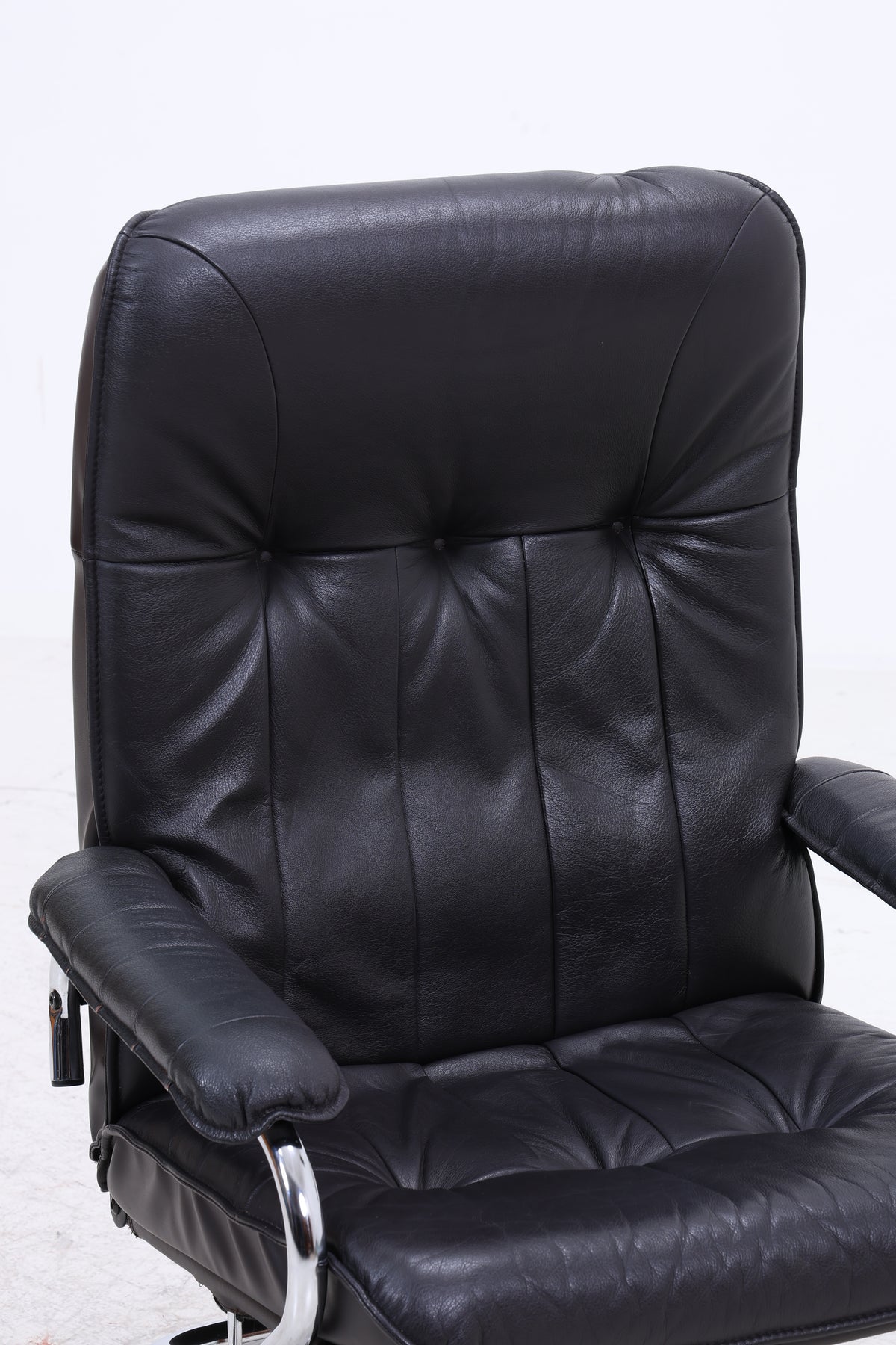 Unico Sessel mit Ottomane | Vintage Leder | Mid Century