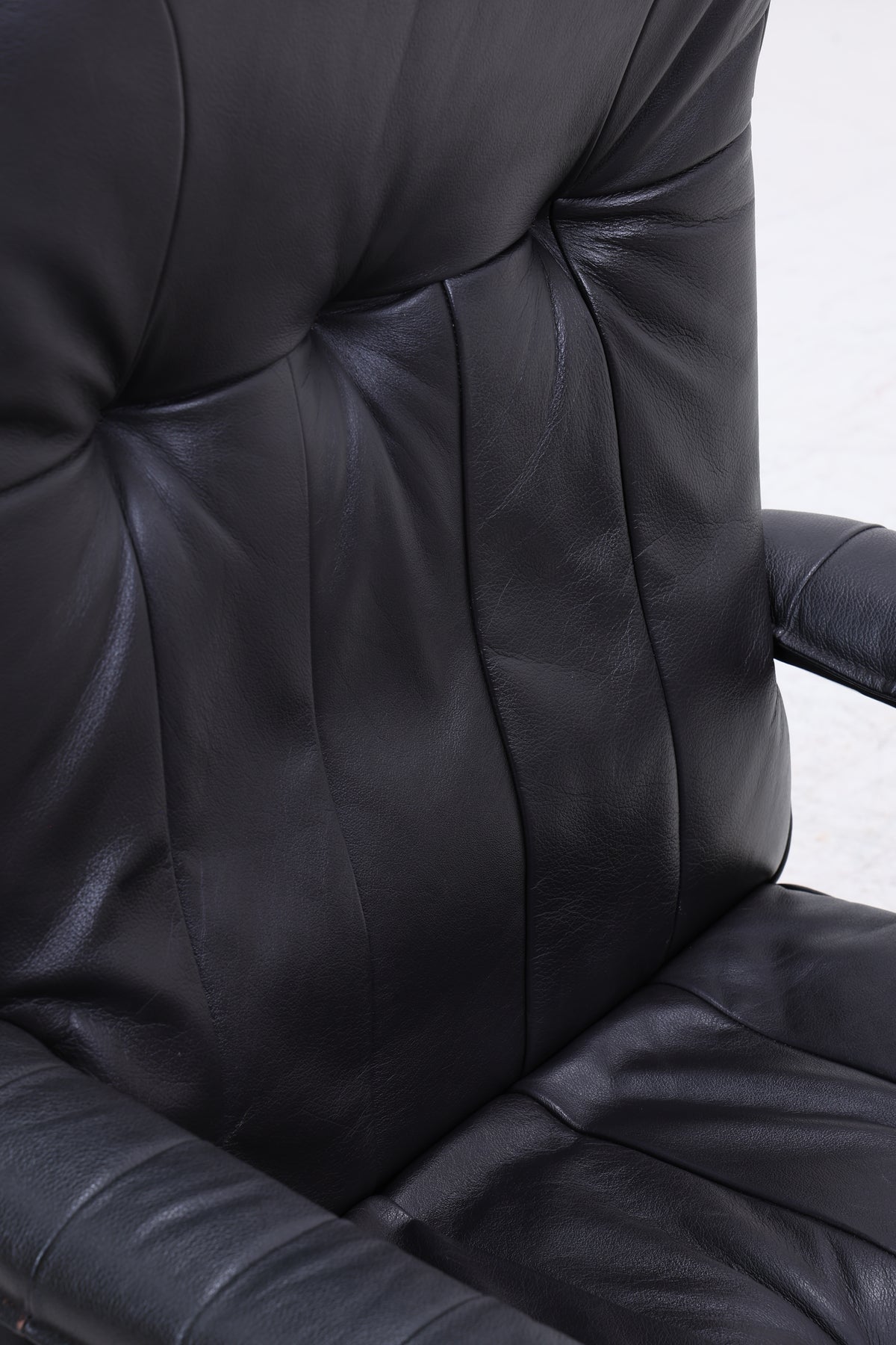 Unico Sessel mit Ottomane | Vintage Leder | Mid Century