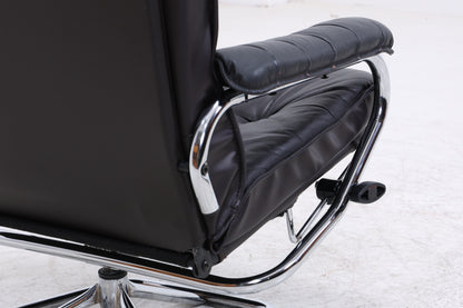 Unico Sessel mit Ottomane | Vintage Leder | Mid Century