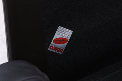 Unico Sessel mit Ottomane | Vintage Leder | Mid Century