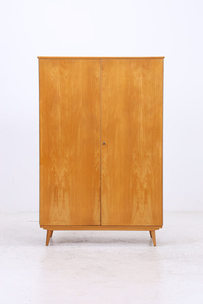 Vintage Kleiderschrank | 2 Türen | Mid Century | Garderobenschrank