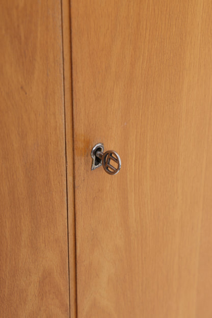 Vintage Kleiderschrank | 2 Türen | Mid Century | Garderobenschrank