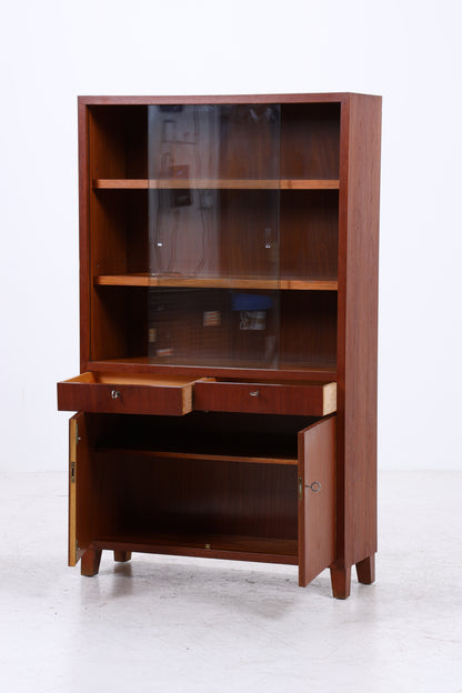 Brumax Vitrine | Vintage Teak | 2 Glastüren | Mid Century