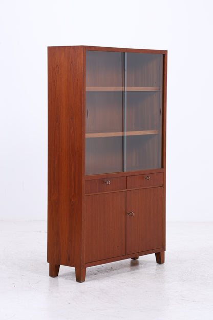 Brumax Vitrine | Vintage Teak | 2 Glastüren | Mid Century