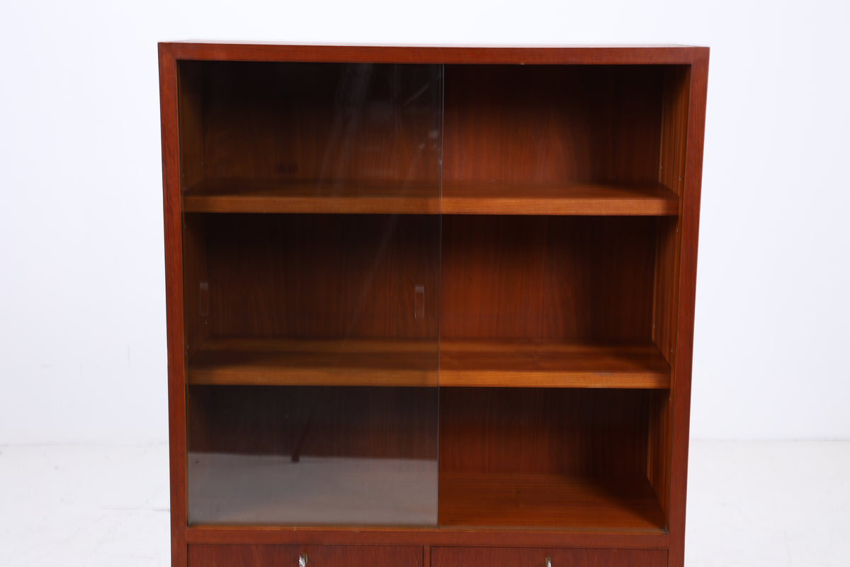 Brumax Vitrine | Vintage Teak | 2 Glastüren | Mid Century