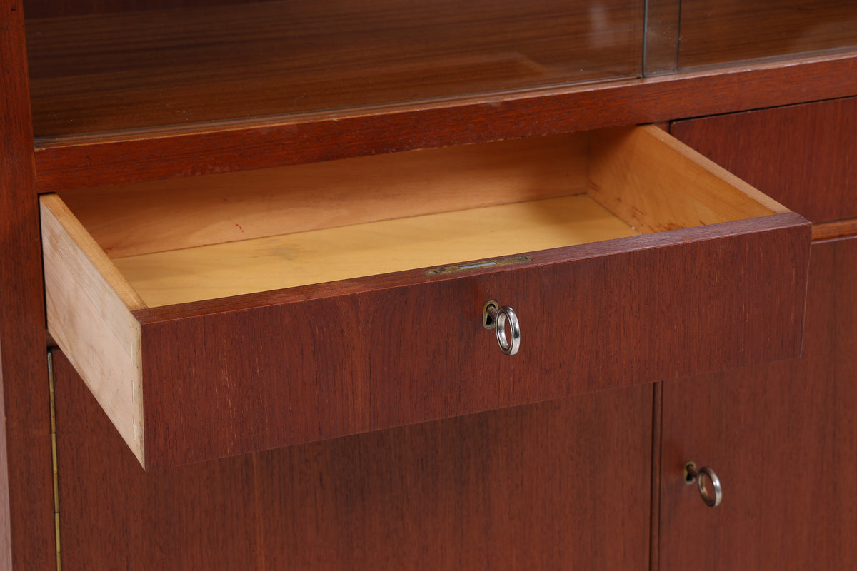 Brumax Vitrine | Vintage Teak | 2 Glastüren | Mid Century