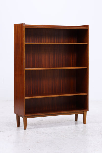 Vintage Mahagoni Regal | Mid Century | 4 Fächer | Bücherregal