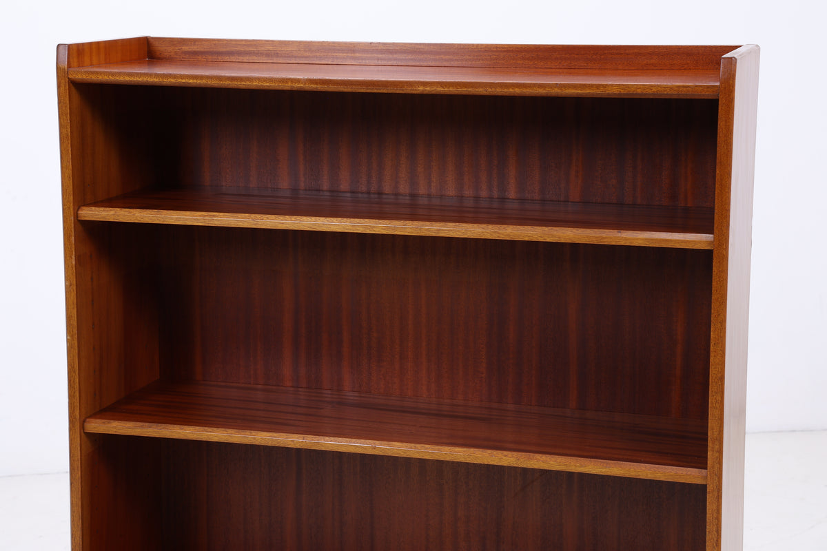 Vintage Mahagoni Regal | Mid Century | 4 Fächer | Bücherregal