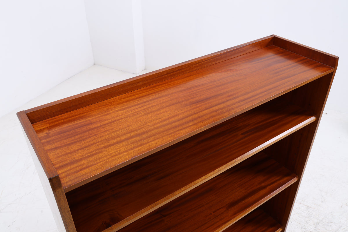 Vintage Mahagoni Regal | Mid Century | 4 Fächer | Bücherregal