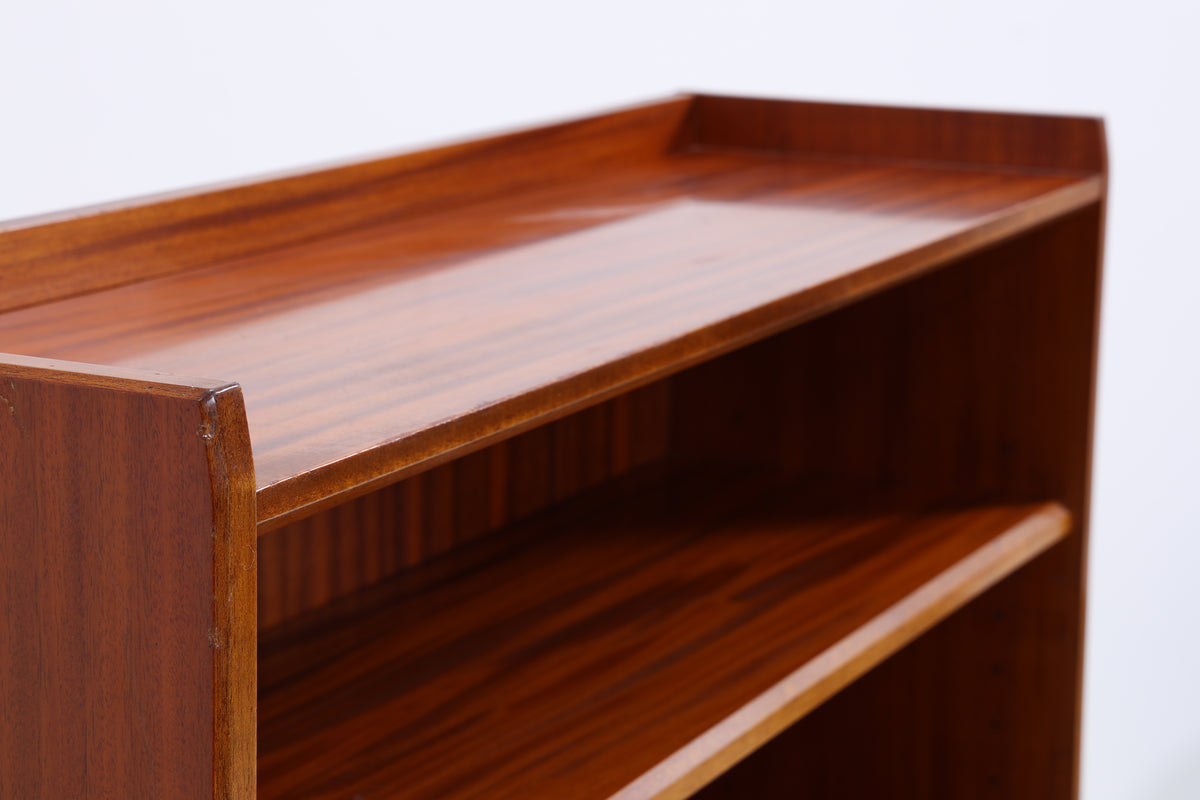 Vintage Mahagoni Regal | Mid Century | 4 Fächer | Bücherregal