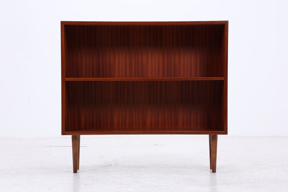 Vintage Mahagoni Regal | Mid Century | 2 Fächer | Bücherregal