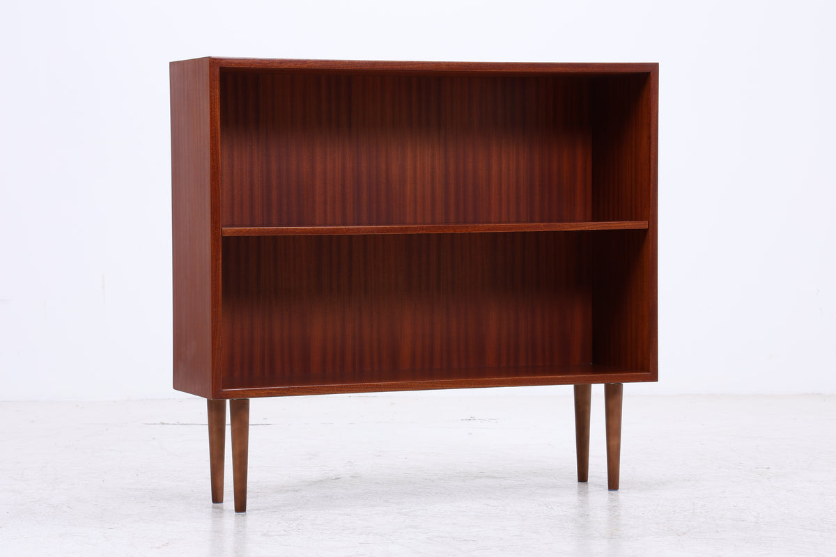 Vintage Mahagoni Regal | Mid Century | 2 Fächer | Bücherregal