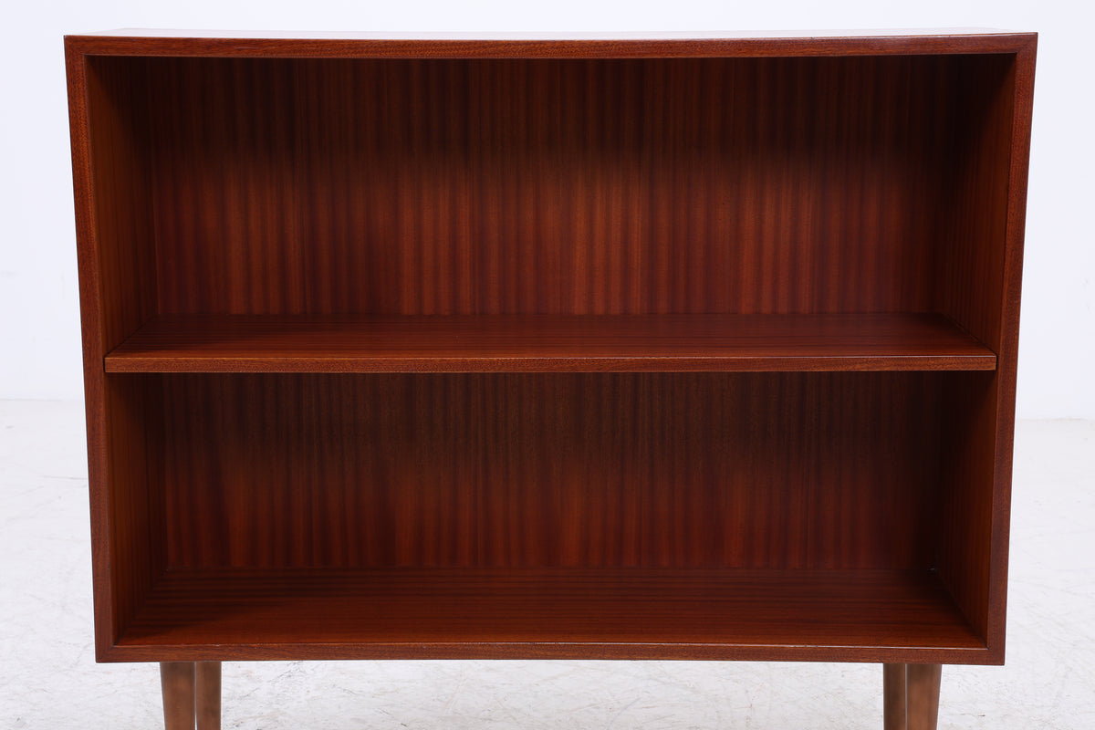 Vintage Mahagoni Regal | Mid Century | 2 Fächer | Bücherregal