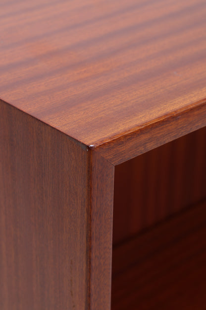 Vintage Mahagoni Regal | Mid Century | 2 Fächer | Bücherregal