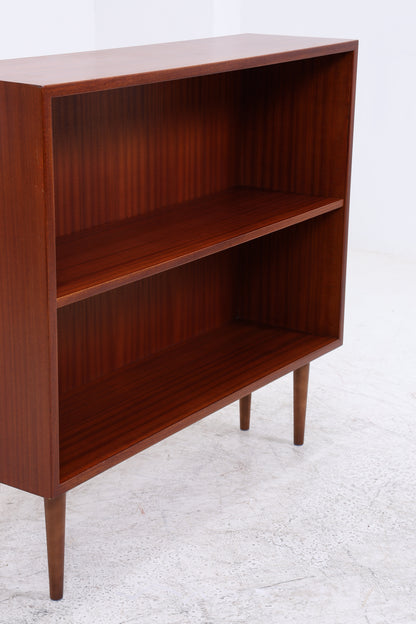 Vintage Mahagoni Regal | Mid Century | 2 Fächer | Bücherregal