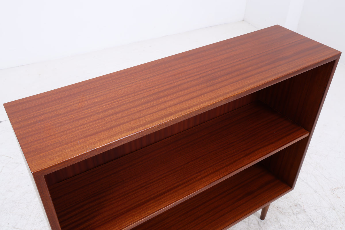 Vintage Mahagoni Regal | Mid Century | 2 Fächer | Bücherregal
