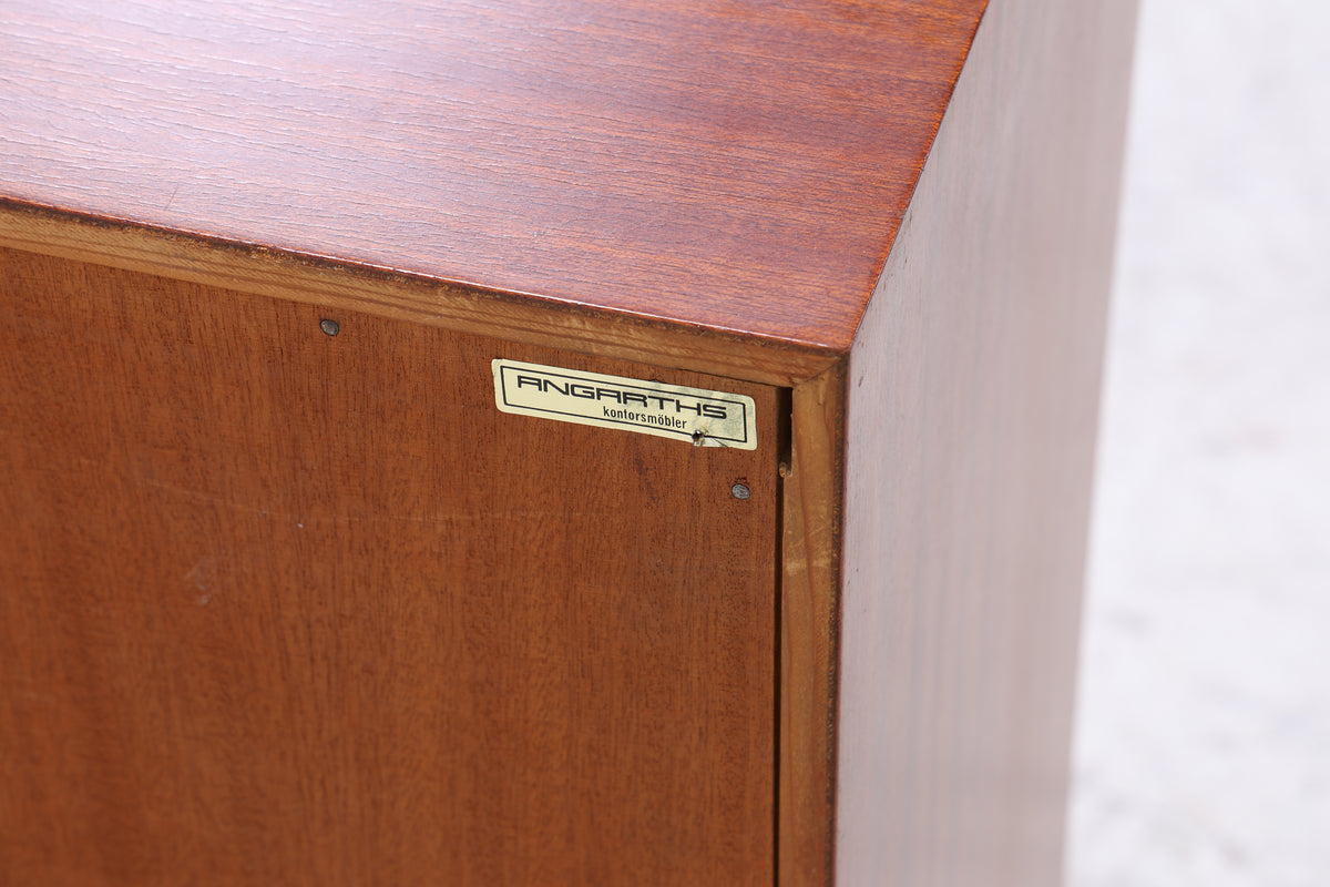 Vintage Mahagoni Regal | Mid Century | 2 Fächer | Bücherregal
