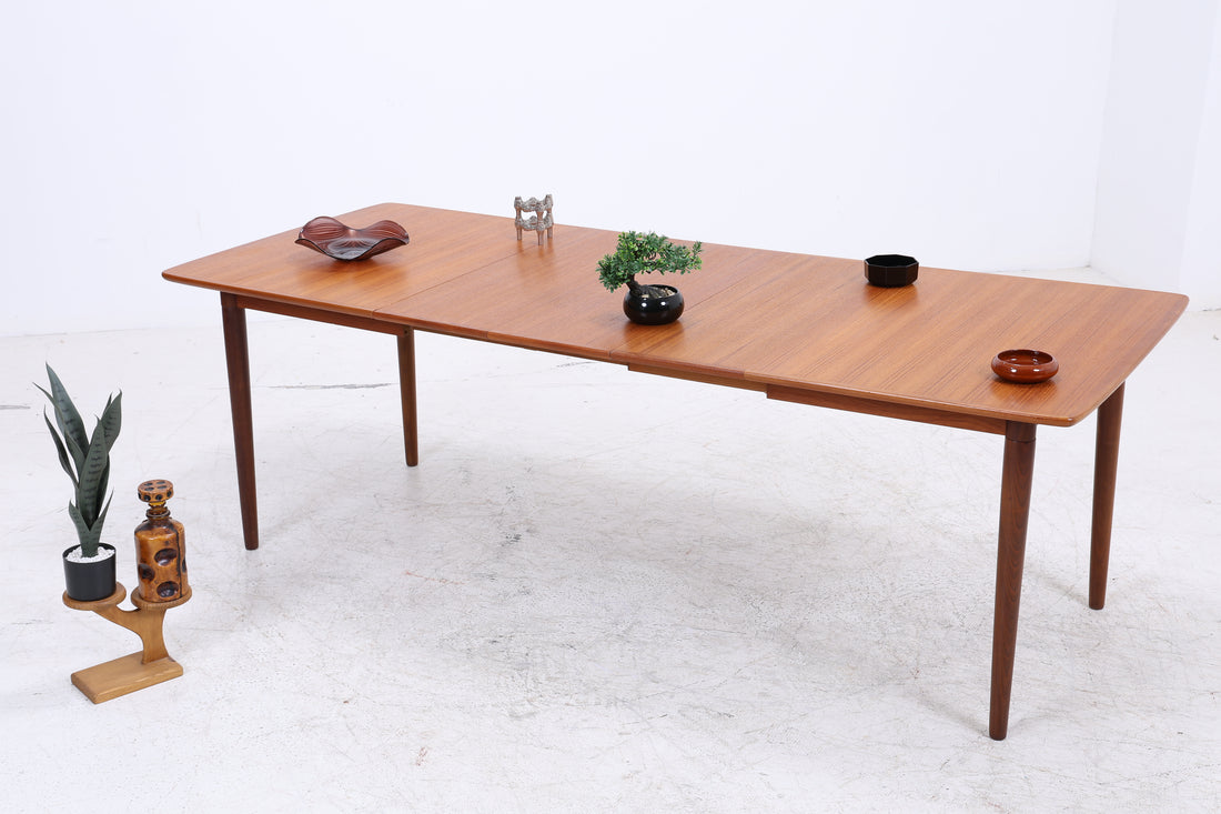 Gustav Bahus Esstisch | Vintage Teak | Ausziehbar | Mid Century