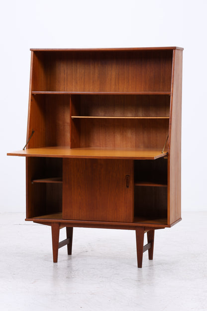 Vintage Teak Schrank | Sekretär | 2 Schiebetüren