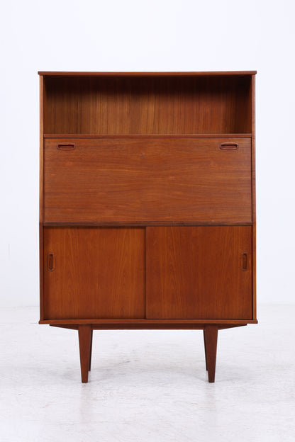 Vintage Teak Schrank | Sekretär | 2 Schiebetüren