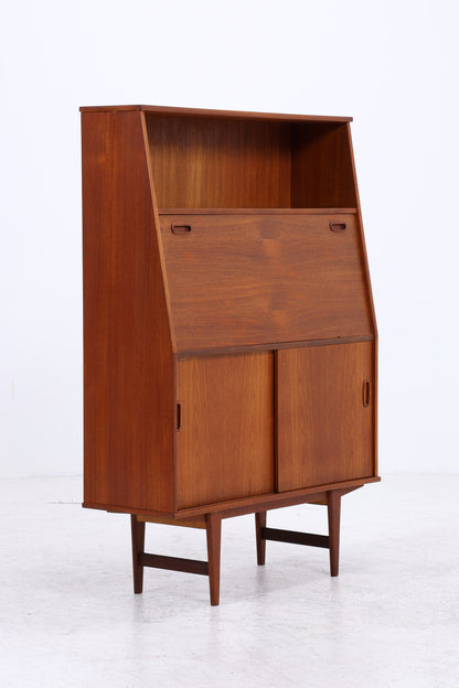 Vintage Teak Schrank | Sekretär | 2 Schiebetüren