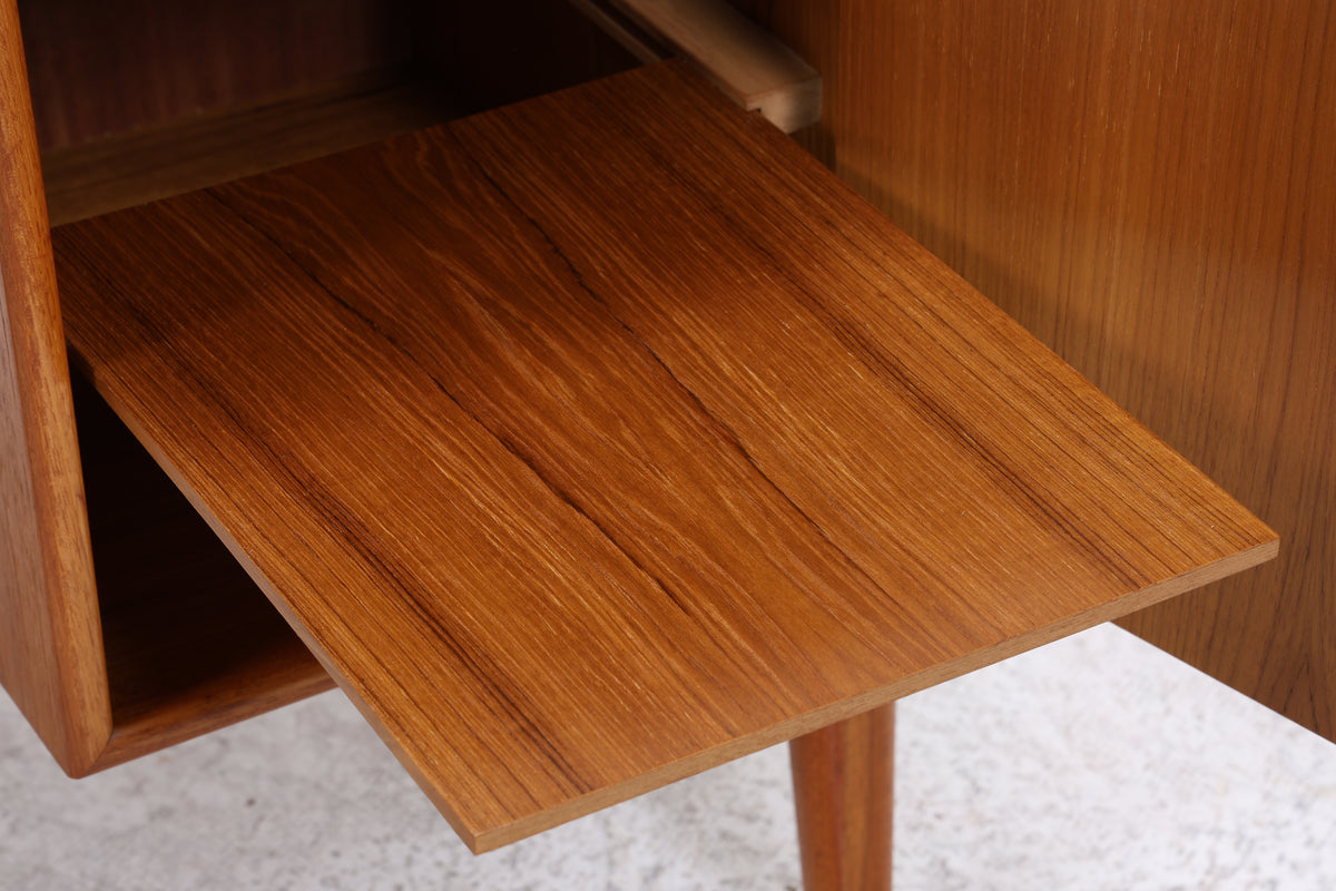 Vintage Teak Schreibtisch | 3 Schubladen | Mid Century