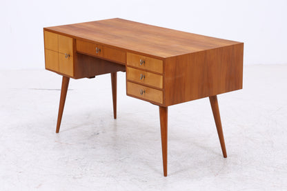 Vintage Schreibtisch | 4 Schubladen | 2 Türen