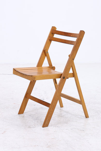 C.T.C. Klappstühle | 4er Set | Vintage Birke