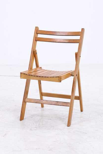C.T.C. Klappstühle | 4er Set | Vintage Birke