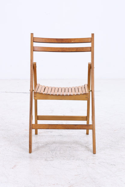 C.T.C. Klappstühle | 4er Set | Vintage Birke