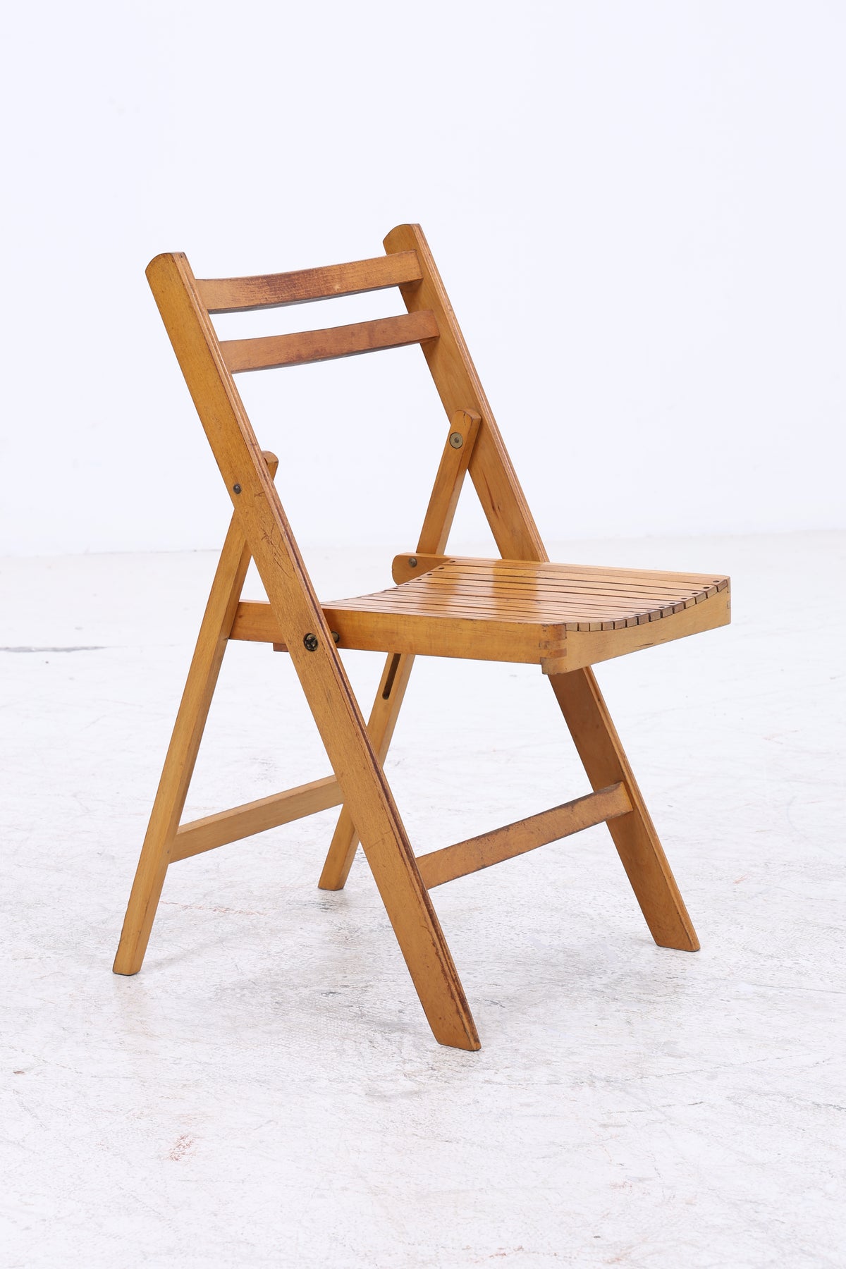 C.T.C. Klappstühle | 4er Set | Vintage Birke