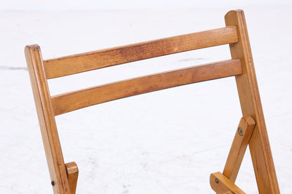 C.T.C. Klappstühle | 4er Set | Vintage Birke