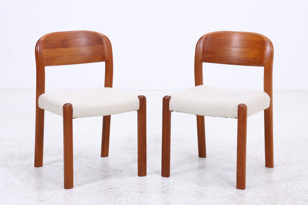 EMC Mobler Stühle | 2er Set | Vintage Teak | Dänisches Design
