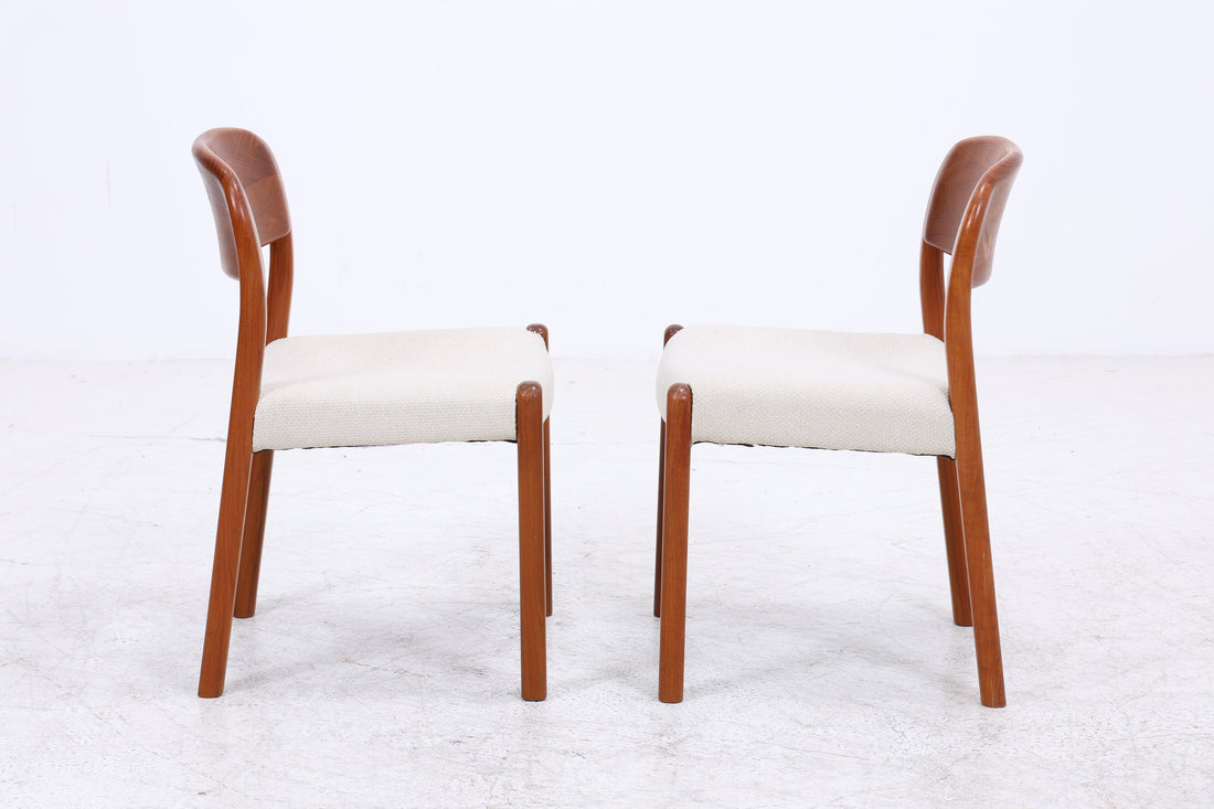 EMC Mobler Stühle | 2er Set | Vintage Teak | Dänisches Design