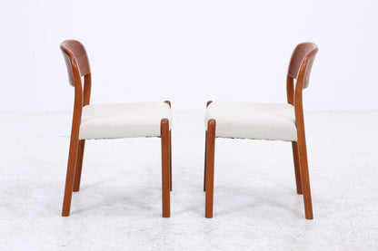 EMC Mobler Stühle | 2er Set | Vintage Teak | Dänisches Design