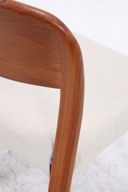 EMC Mobler Stühle | 2er Set | Vintage Teak | Dänisches Design