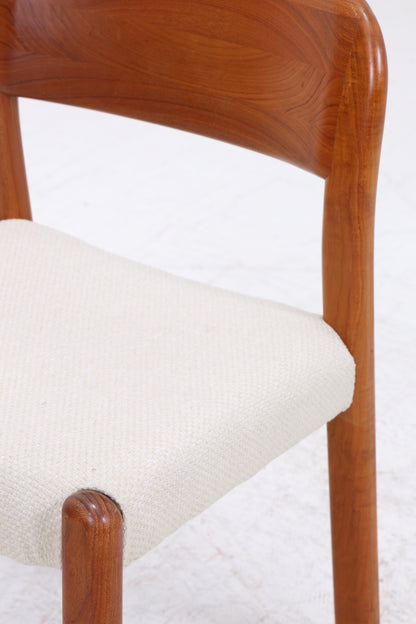 EMC Mobler Stühle | 2er Set | Vintage Teak | Dänisches Design