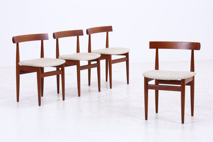 Hans Olsen Roundette | 4er Set Stühle | Frem Røjle | Teak
