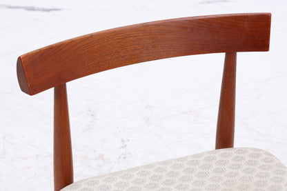 Hans Olsen Roundette | 4er Set Stühle | Frem Røjle | Teak