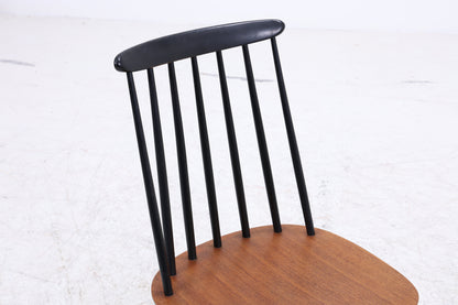 1v10 Ilmari Tapiovaara Fanett Stühle | Mid Century | Stol Kamnik | Teak