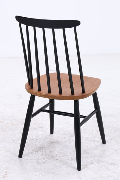 1v10 Ilmari Tapiovaara Fanett Stühle | Mid Century | Stol Kamnik | Teak